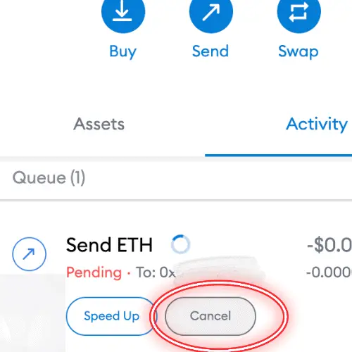 kucoin eth transaction stuck